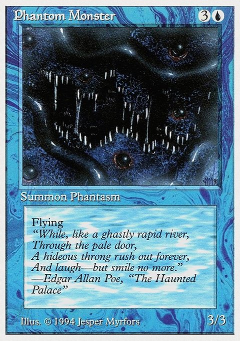 Phantom Monster, Summer Magic / Edgar #71, Magic: The Gathering card