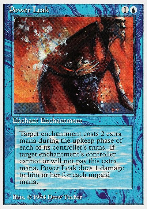Power Leak, Summer Magic / Edgar #73, Magic: The Gathering card