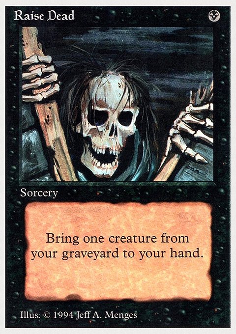 Raise Dead, Summer Magic / Edgar #124, Magic: The Gathering card