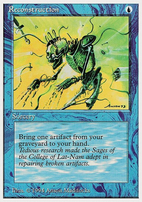 Reconstruction, Summer Magic / Edgar #77, Magic: The Gathering card