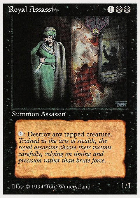 Royal Assassin, Summer Magic / Edgar #125, Magic: The Gathering card