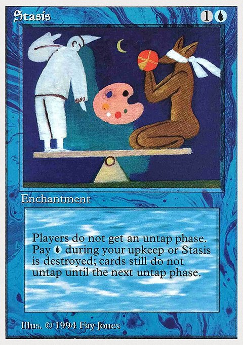 Stasis, Summer Magic / Edgar #83, Magic: The Gathering card