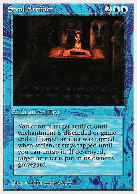 Steal Artifact, Summer Magic / Edgar #84, Magic: The Gathering card