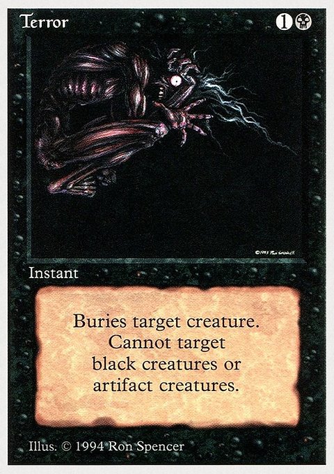 Terror, Summer Magic / Edgar #132, Magic: The Gathering card