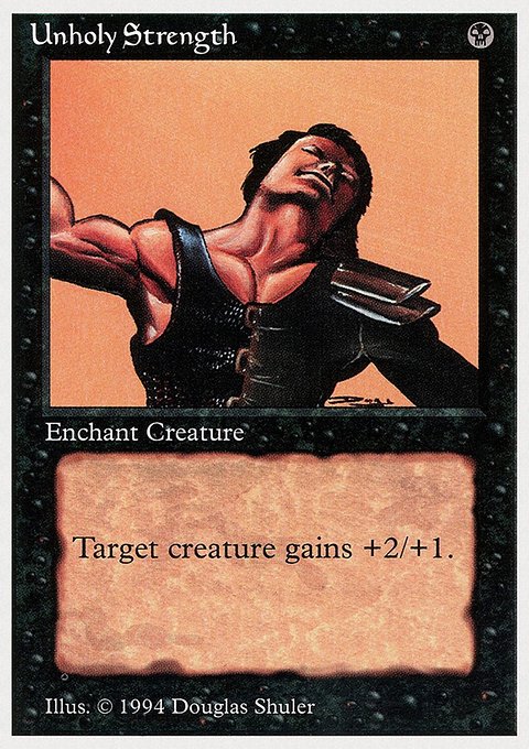 Unholy Strength, Summer Magic / Edgar #133, Magic: The Gathering card