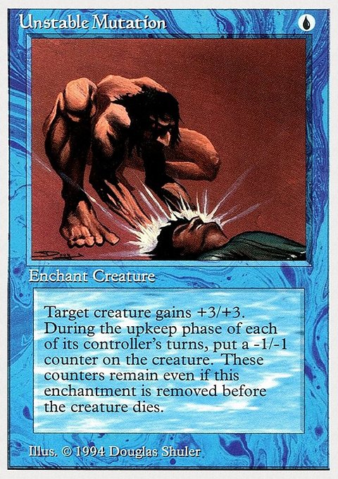 Unstable Mutation, Summer Magic / Edgar #86, Magic: The Gathering card