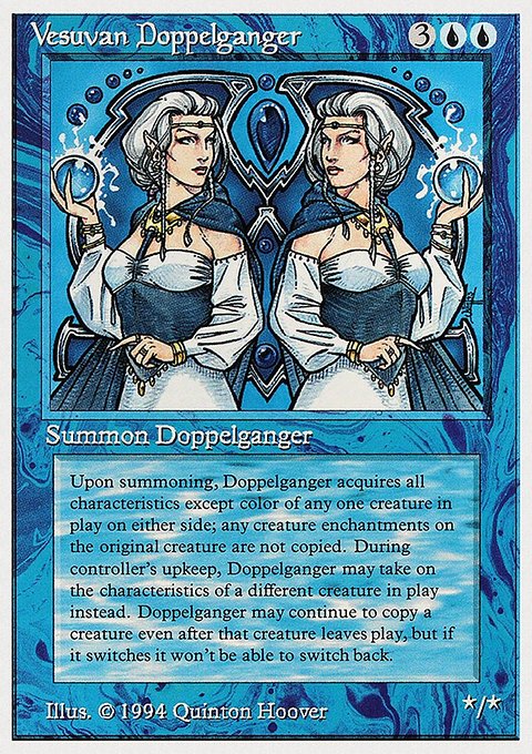 Vesuvan Doppelganger, Summer Magic / Edgar #88, Magic: The Gathering card
