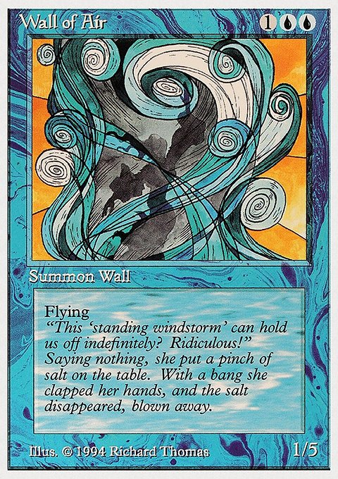 Wall of Air, Summer Magic / Edgar #90, Magic: The Gathering card