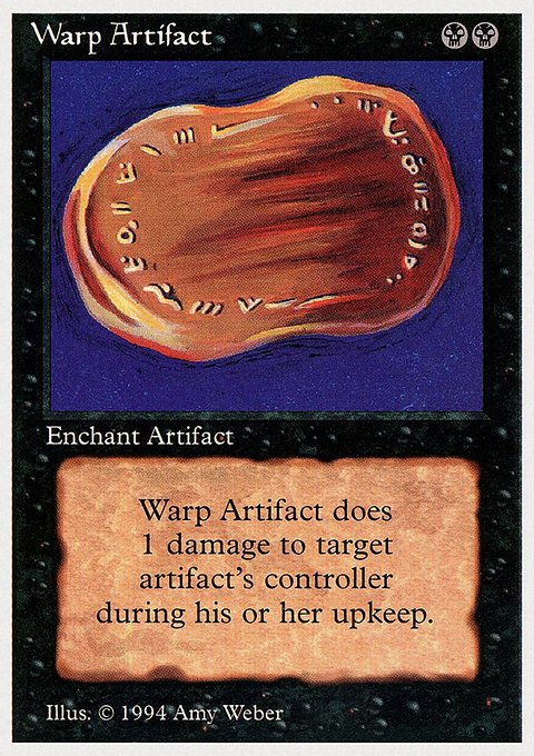Warp Artifact, Summer Magic / Edgar #135, Magic: The Gathering card