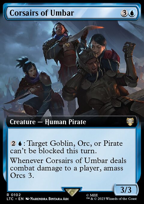 Corsairs of Umbar, Tales of Middle-earth Commander #102, Magic: The Gathering card