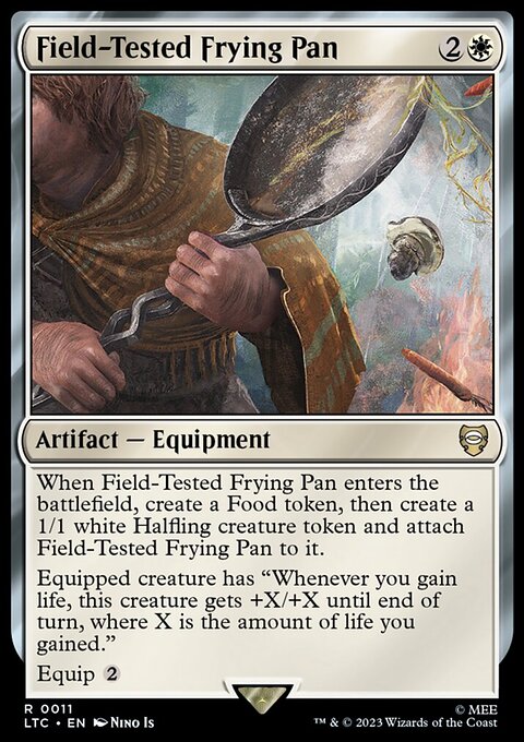 Field-Tested Frying Pan, Tales of Middle-earth Commander #11, Magic: The Gathering card