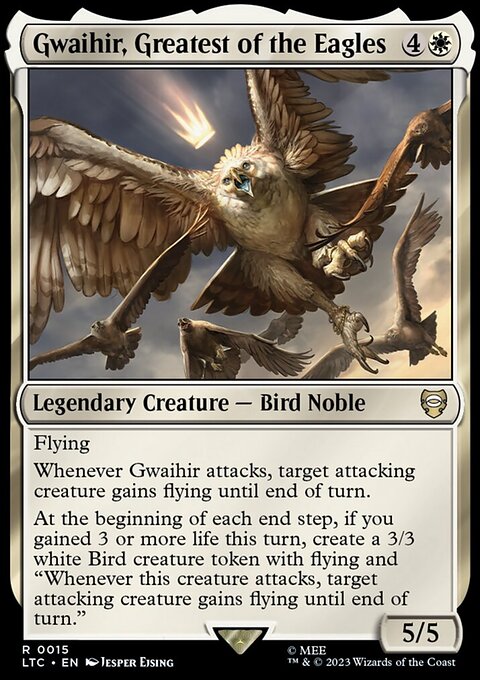 Gwaihir, Greatest of the Eagles, Tales of Middle-earth Commander #15, Magic: The Gathering card