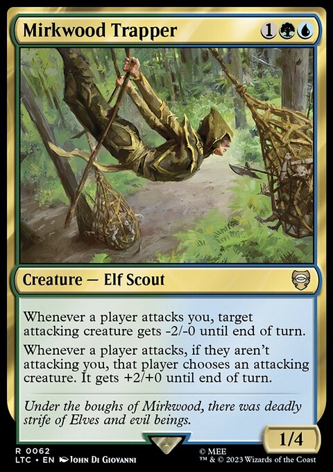 Mirkwood Trapper, Tales of Middle-earth Commander #62, Magic: The Gathering card