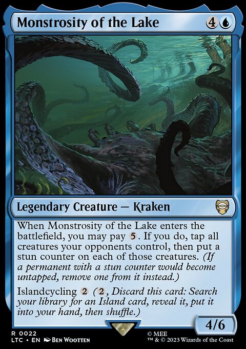 Monstrosity of the Lake, Tales of Middle-earth Commander #22, Magic: The Gathering card