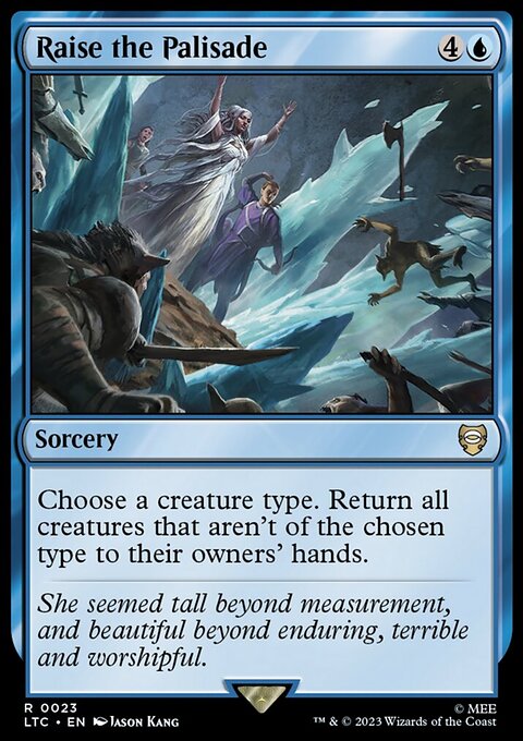 Raise the Palisade, Tales of Middle-earth Commander #23, Magic: The Gathering card