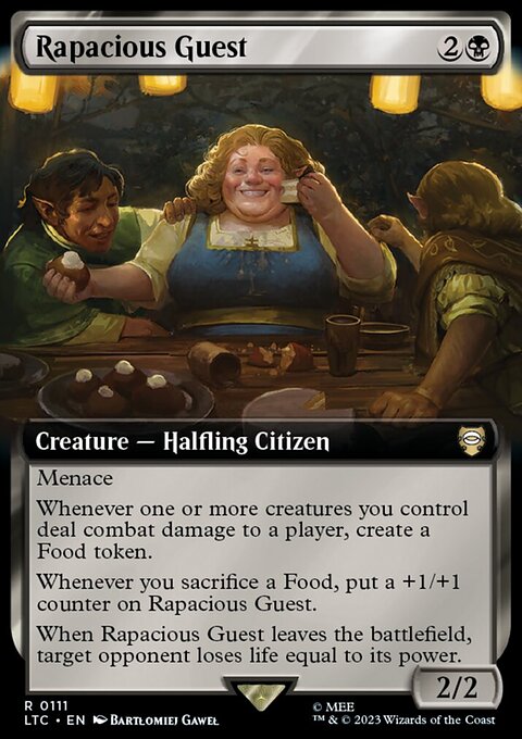 Rapacious Guest, Tales of Middle-earth Commander #111, Magic: The Gathering card