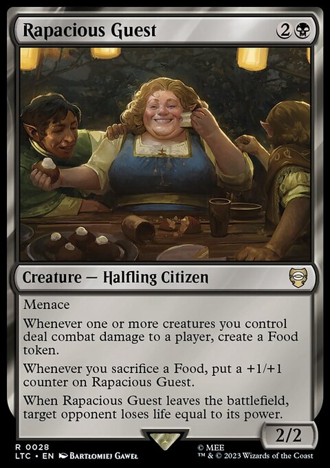 Rapacious Guest, Tales of Middle-earth Commander #28, Magic: The Gathering card