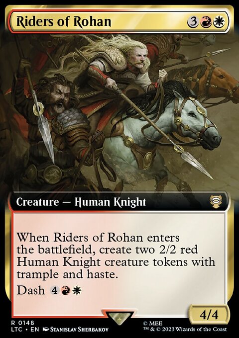 Riders of Rohan, Tales of Middle-earth Commander #148, Magic: The Gathering card