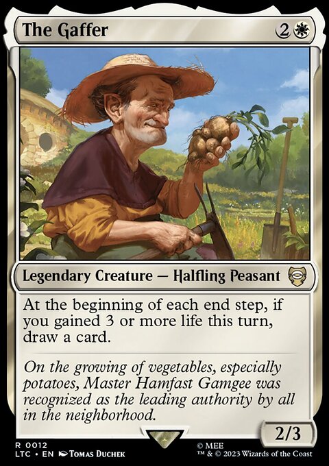 The Gaffer, Tales of Middle-earth Commander #12, Magic: The Gathering card