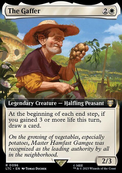 The Gaffer, Tales of Middle-earth Commander #96, Magic: The Gathering card