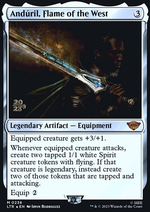 Andúril, Flame of the West, Tales of Middle-earth Promos #236s, Magic: The Gathering card