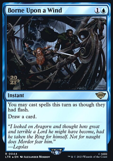 Borne Upon a Wind, Tales of Middle-earth Promos #44s, Magic: The Gathering card