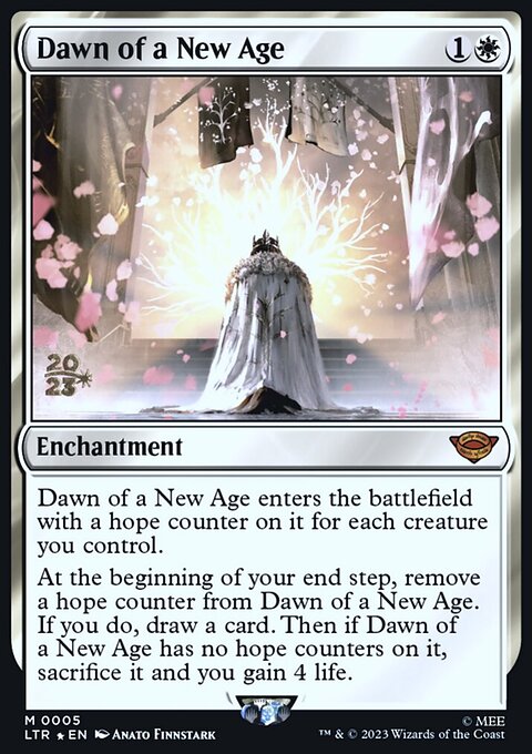Dawn of a New Age, Tales of Middle-earth Promos #5s, Magic: The Gathering card