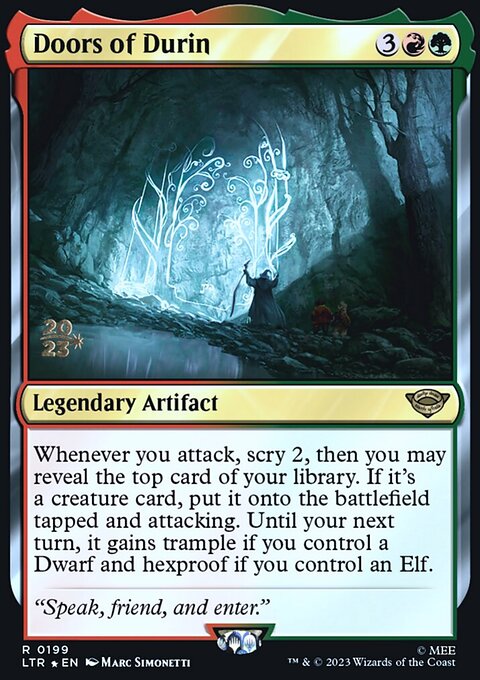 Doors of Durin, Tales of Middle-earth Promos #199s, Magic: The Gathering card