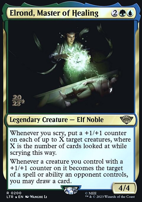 Elrond, Master of Healing, Tales of Middle-earth Promos #200s, Magic: The Gathering card