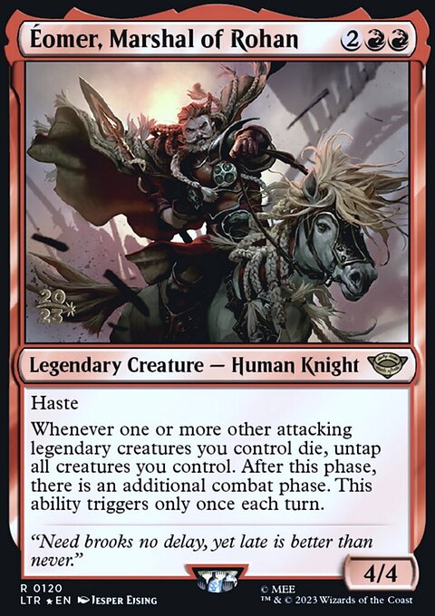 Éomer, Marshal of Rohan, Tales of Middle-earth Promos #120s, Magic: The Gathering card