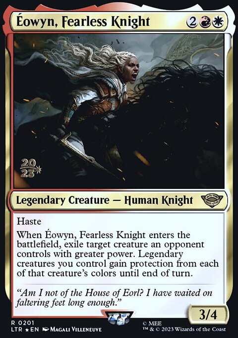 Éowyn, Fearless Knight, Tales of Middle-earth Promos #201s, Magic: The Gathering card