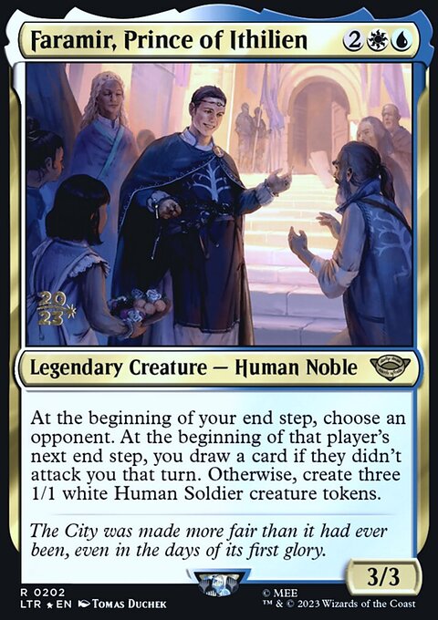 Faramir, Prince of Ithilien, Tales of Middle-earth Promos #202s, Magic: The Gathering card