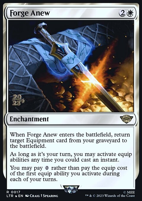 Forge Anew, Tales of Middle-earth Promos #17s, Magic: The Gathering card