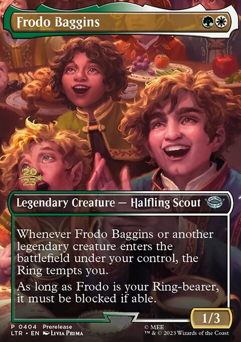 Frodo Baggins, Tales of Middle-earth Promos #404s, Magic: The Gathering card