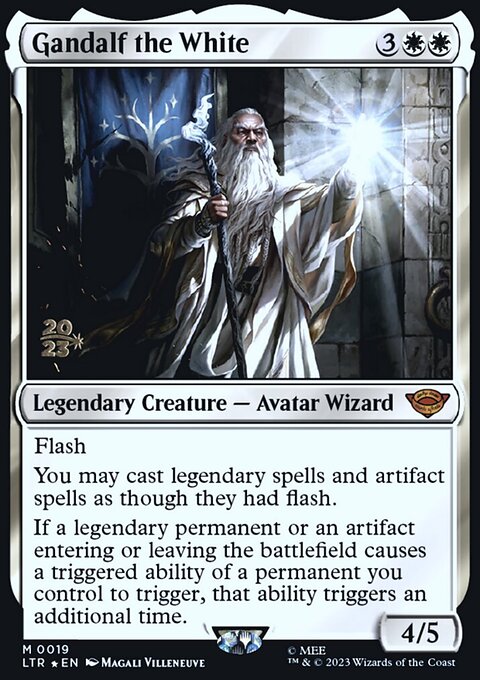 Gandalf the White, Tales of Middle-earth Promos #19s, Magic: The Gathering card