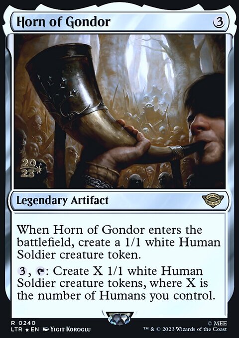 Horn of Gondor, Tales of Middle-earth Promos #240s, Magic: The Gathering card