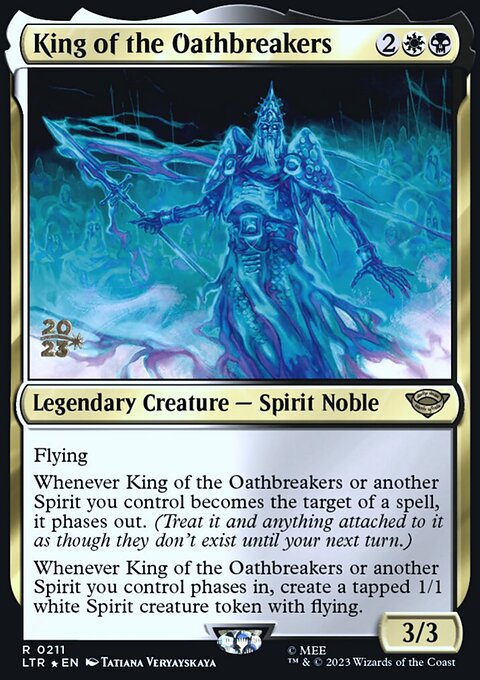 King of the Oathbreakers, Tales of Middle-earth Promos #211s, Magic: The Gathering card
