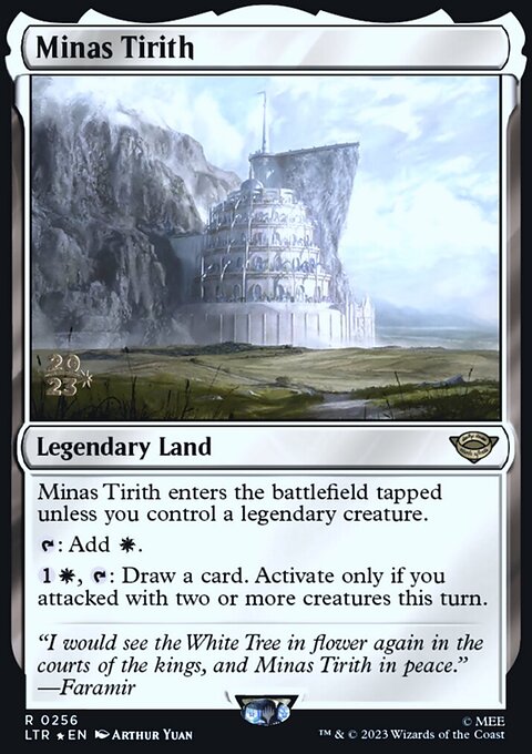 Minas Tirith, Tales of Middle-earth Promos #256s, Magic: The Gathering card