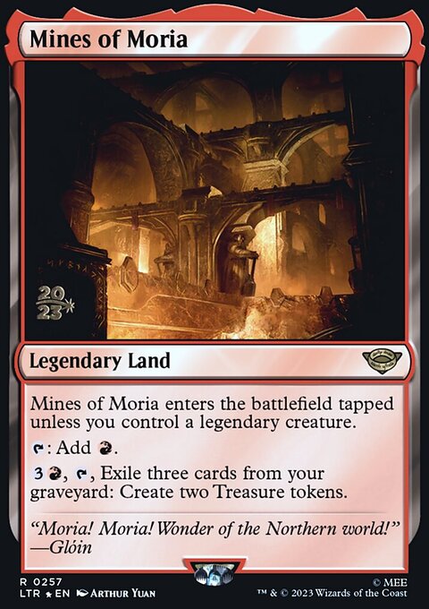 Mines of Moria, Tales of Middle-earth Promos #257s, Magic: The Gathering card