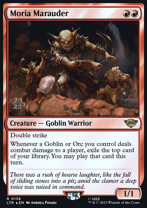Moria Marauder, Tales of Middle-earth Promos #138s, Magic: The Gathering card
