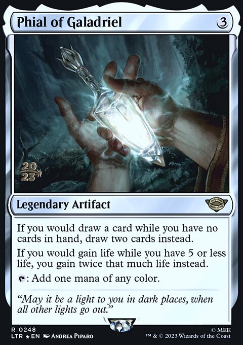Phial of Galadriel, Tales of Middle-earth Promos #248s, Magic: The Gathering card