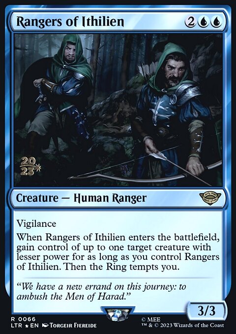 Rangers of Ithilien, Tales of Middle-earth Promos #66s, Magic: The Gathering card