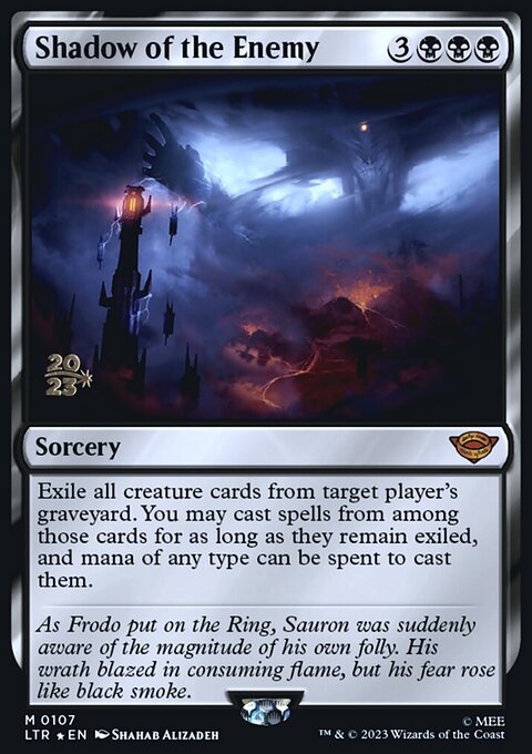 Shadow of the Enemy, Tales of Middle-earth Promos #107s, Magic: The Gathering card