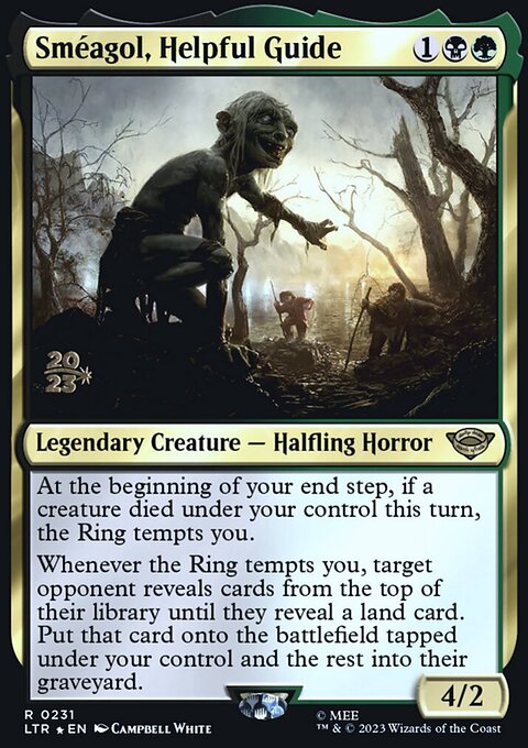 Sméagol, Helpful Guide, Tales of Middle-earth Promos #231s, Magic: The Gathering card