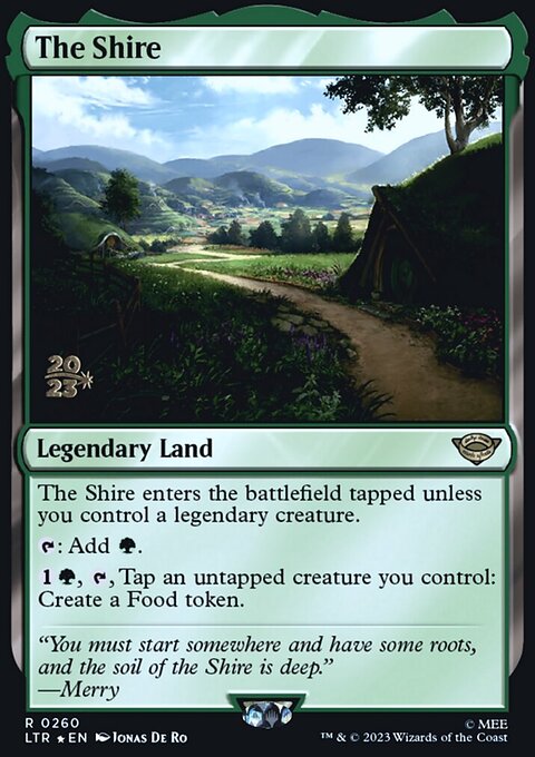The Shire, Tales of Middle-earth Promos #260s, Magic: The Gathering card