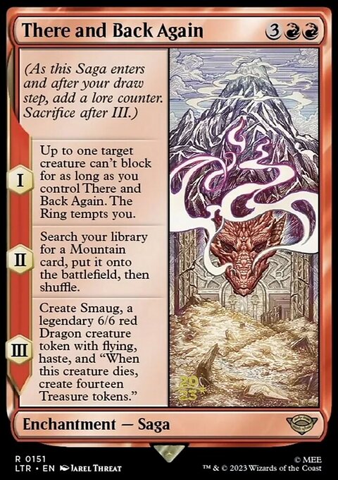 There and Back Again, Tales of Middle-earth Promos #151s, Magic: The Gathering card