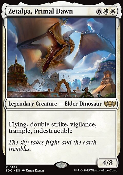 Zetalpa, Primal Dawn, Tarkir: Dragonstorm Commander #142, Magic: The Gathering card