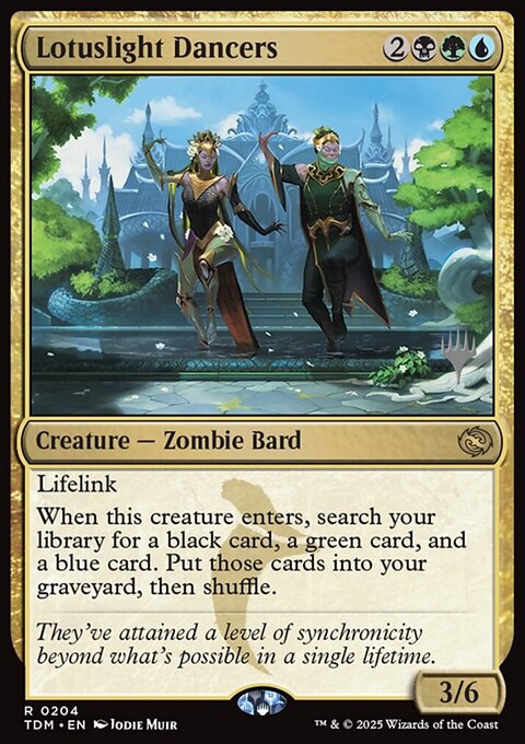 Lotuslight Dancers, Tarkir: Dragonstorm Promos #204p, Magic: The Gathering card