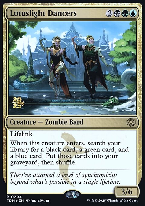 Lotuslight Dancers, Tarkir: Dragonstorm Promos #204s, Magic: The Gathering card