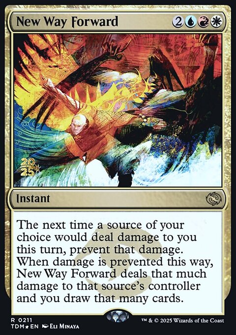 New Way Forward, Tarkir: Dragonstorm Promos #211s, Magic: The Gathering card
